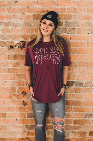 
                  
                    Smart Mouth Bolt Destroyed Tee
                  
                